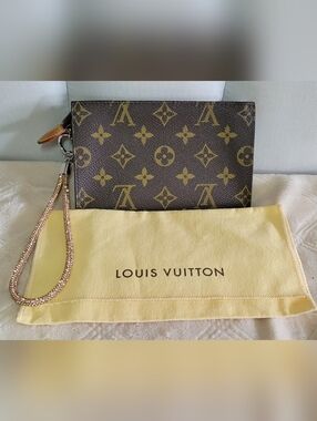 Authentic Louis Vuitton Monogram Pouch